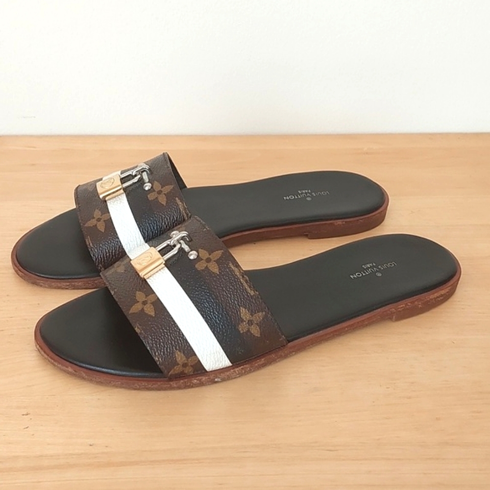 Louis Vuitton Lock it Mules